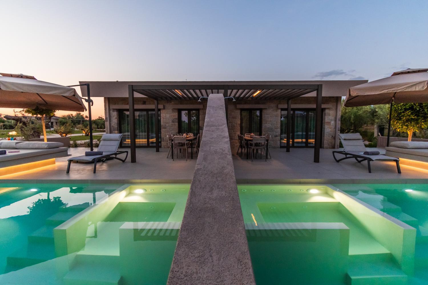 Nestor Luxury Villas Romanos  Exteriér fotografie