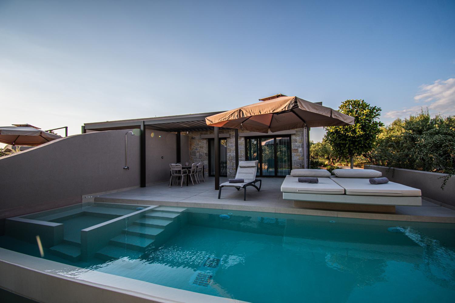 Nestor Luxury Villas Romanos  Pokoj fotografie