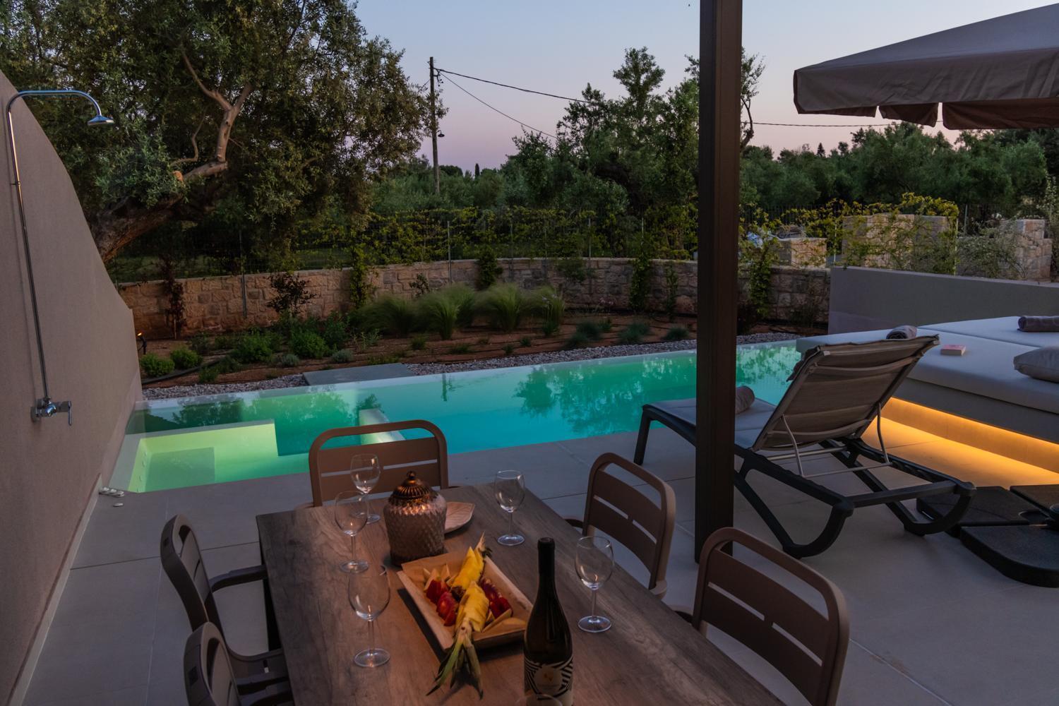 Nestor Luxury Villas Romanos  Exteriér fotografie