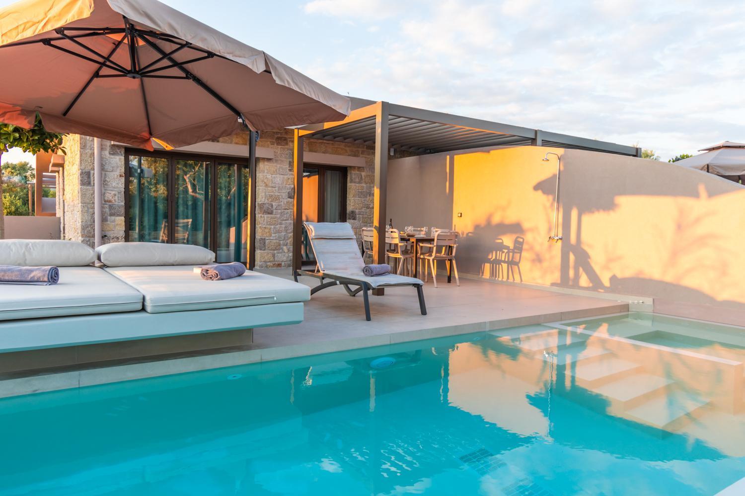 Nestor Luxury Villas Romanos  Pokoj fotografie