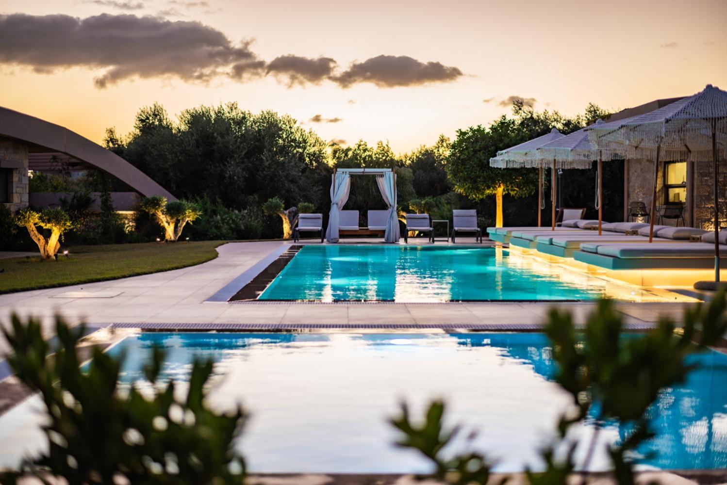 Nestor Luxury Villas Romanos  Exteriér fotografie