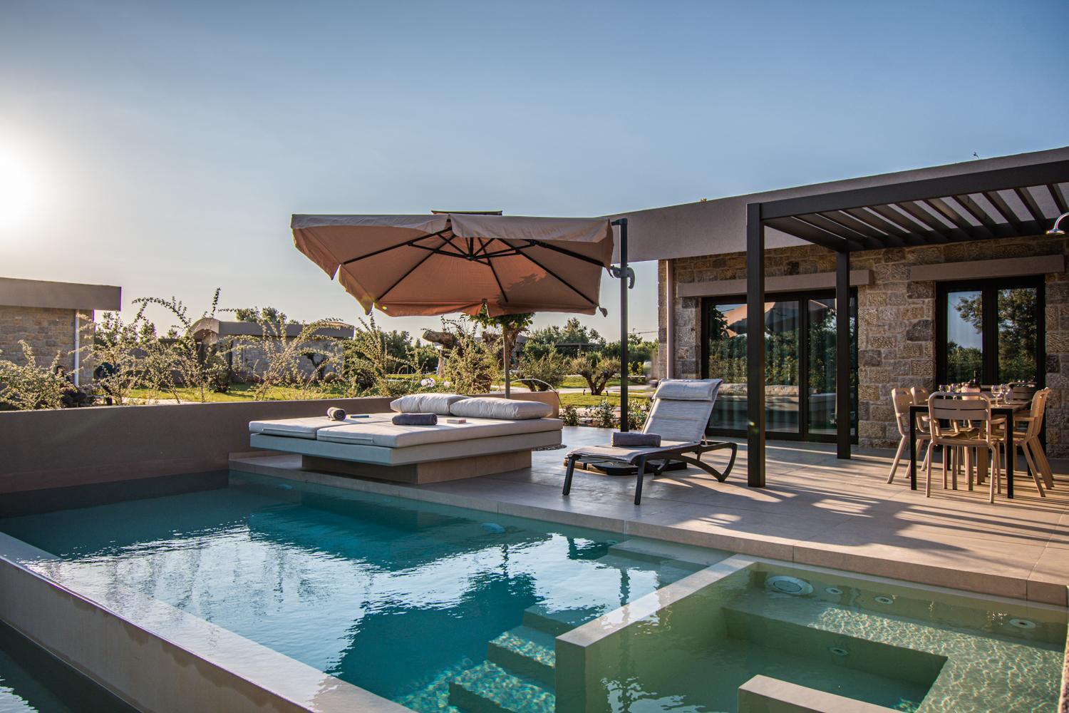 Nestor Luxury Villas Romanos  Exteriér fotografie